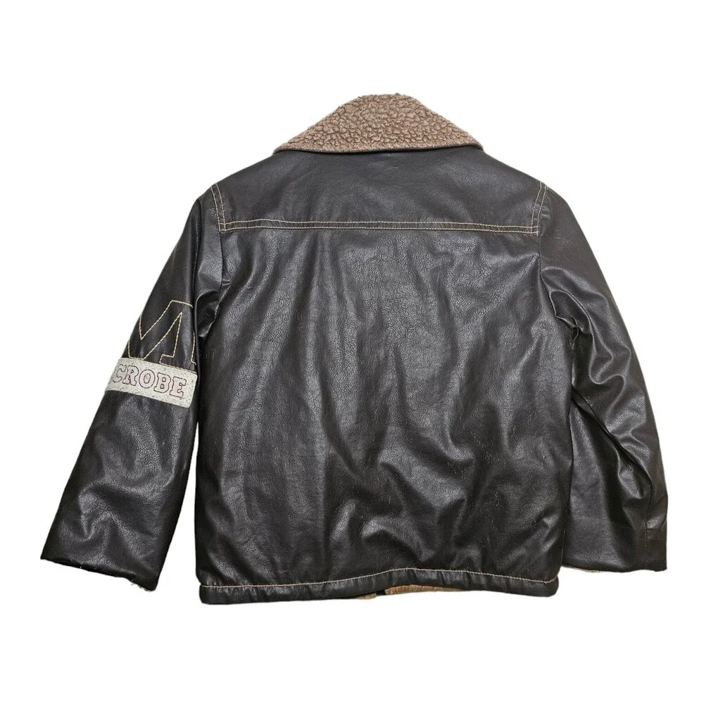 Microbe By Grant Kids Brown Coat Sz 28